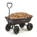 600 lbs Steel Poly Lawn Garden Yard Dump Utility Wheelbarrow Wagon cart